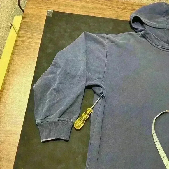 VTG 80s/90s BONGO Gene Montesano Thrashed Womens Sweatshirt Large USA Oversized - Picture 13 of 16